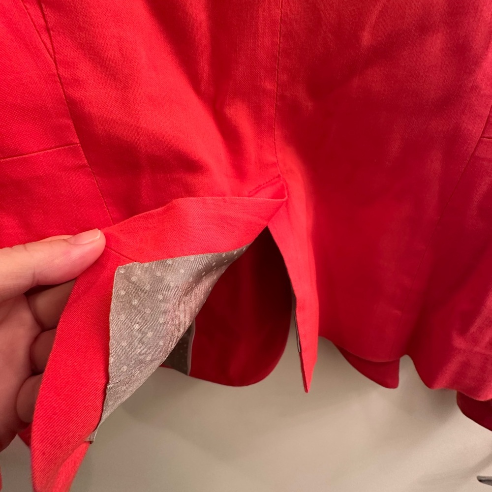 Women’s Coral Pink Blazer - Picture 7 of 11